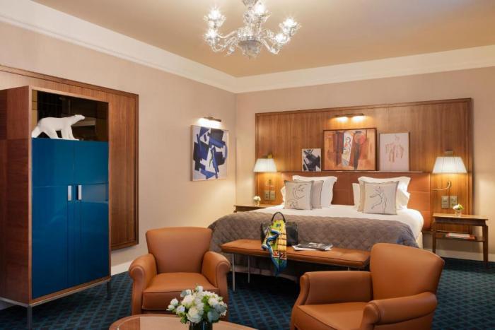 Hotel Barrire Le Westminster Le Touquet Pokój zdjęcie A suite at the hotel